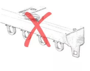 No, sólo la cortina